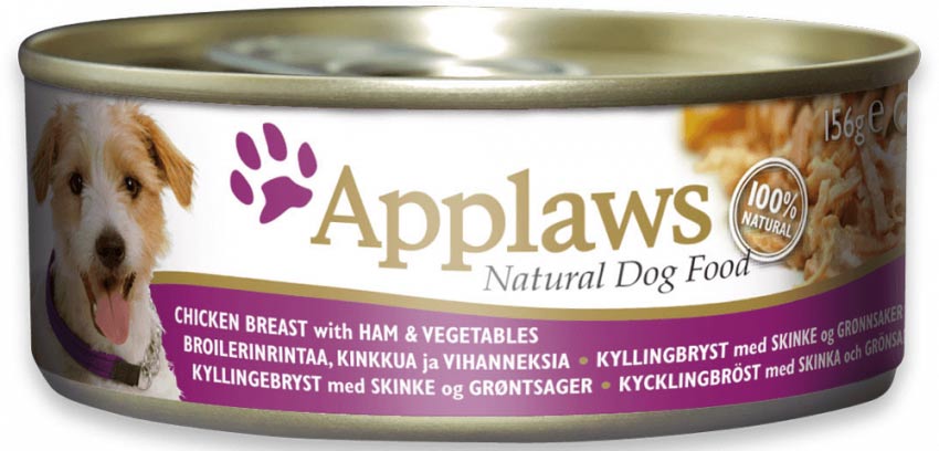 Applaws Natural Dog Food - Chicken Breast with Ham and Vegetables