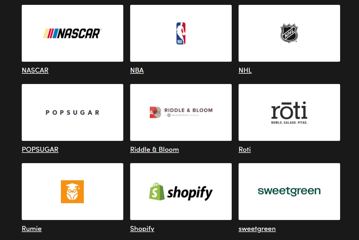 NBA、Chipotle、Shopify都有參加計劃