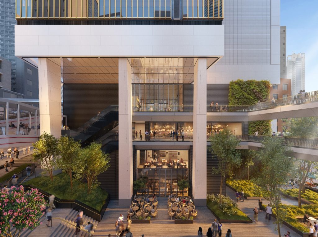 永泰聯手資本策略中環核心地標項目Central Crossing 料明年年中竣工 由國際頂尖建築事務所Foster+Partners設計 涵蓋甲級寫字樓、酒店、綠化公共區域等