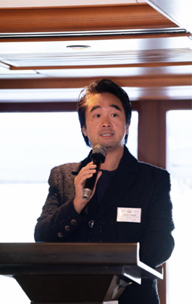 香港財富傳承學院主席鄭志剛博士在Ocean Innovators Platform 閉幕典禮致辭，指出把環境保育置於傳承規劃核心位置的重要性。
